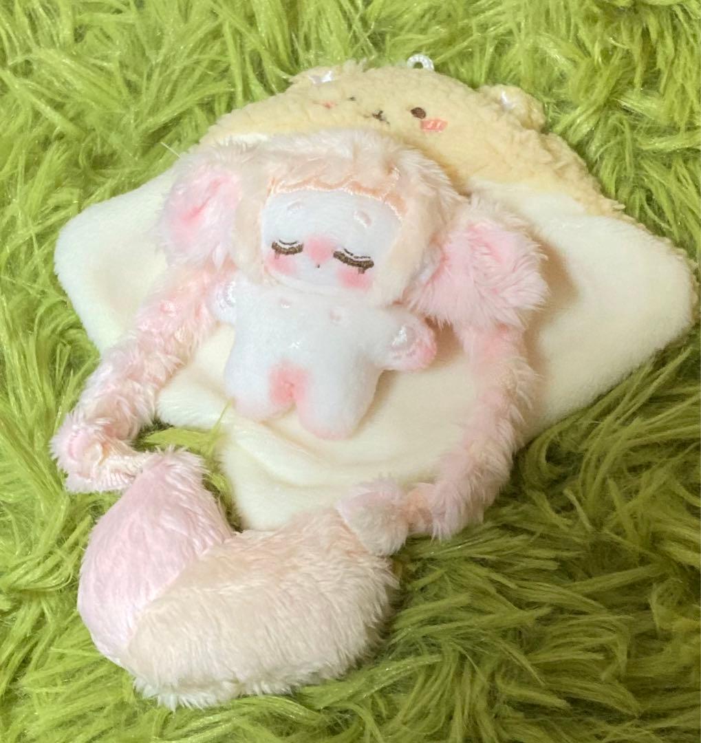 自作ぬいぐるみ・パステルカラーの子