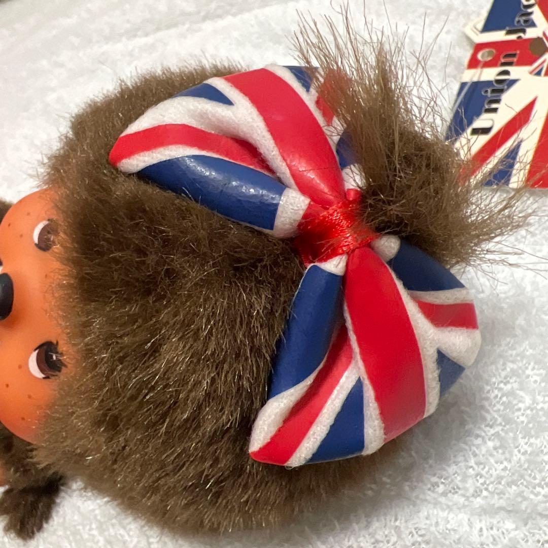 モンチッチ ユニオンジャック 英国 イギリス タグ付き ぬいぐるみ レア