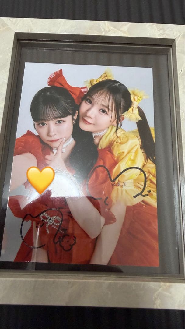 古澤里紗　佐野愛花　サイン　チェキ　パネル 🎊︎︎🎀古澤里紗生誕くじ開催決定︎︎🎀🎊 『#古澤里紗生誕祭2025