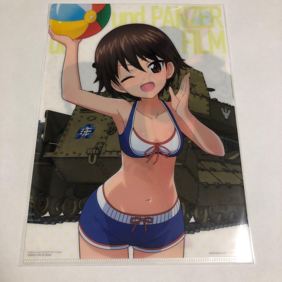 ガルパン アヒルさんチーム クリアファイル 水着 - メルカリ