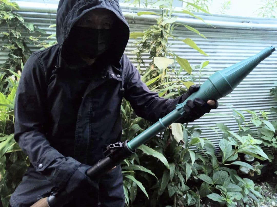 フルスクラッチ RPG-7 ロケットランチャー 3Dプリンター 成形 I