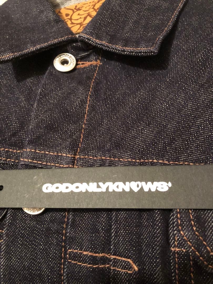GOD ONLY KNOWS DENIM JACKET - メルカリ
