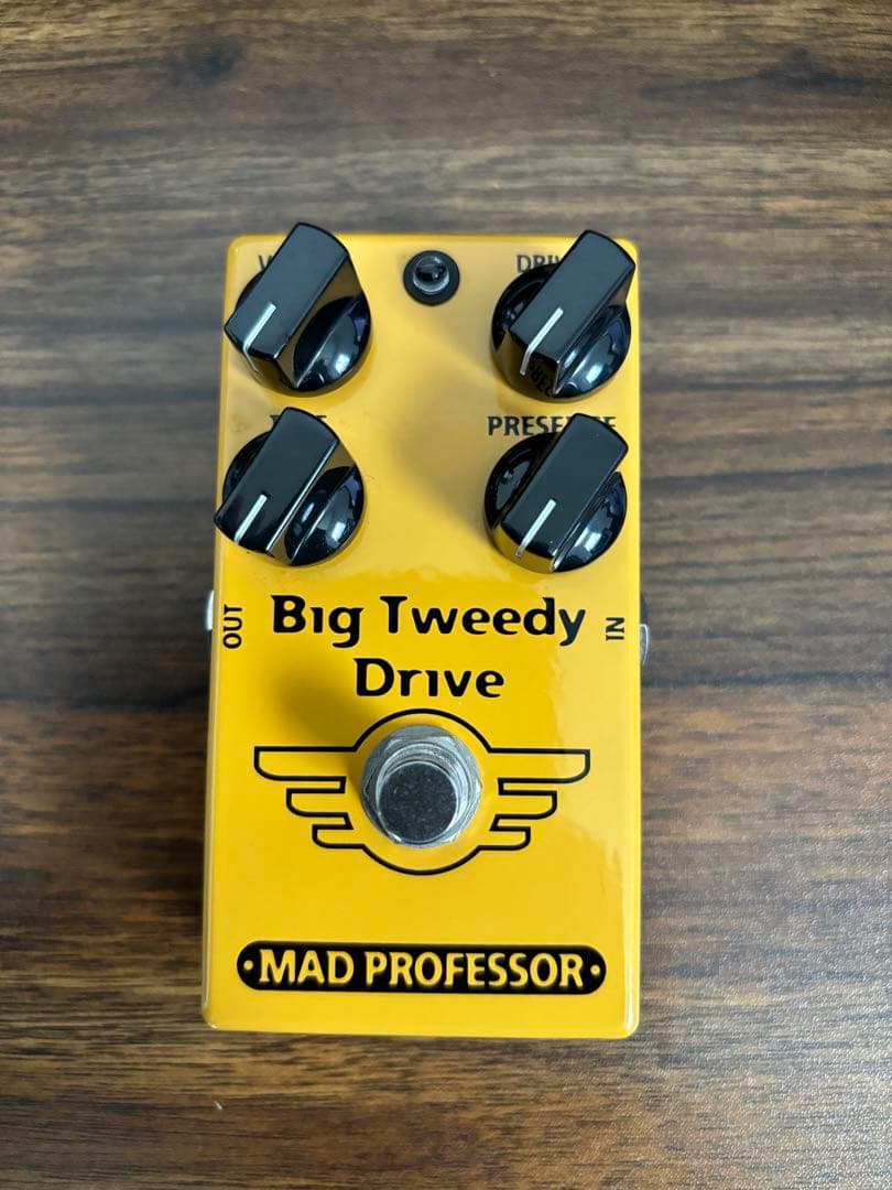 MAD PROFESSOR Big Tweedy Drive オーバードライブ オーバードライブ】Mad Professor ”Big Tweedy Drive” 発売