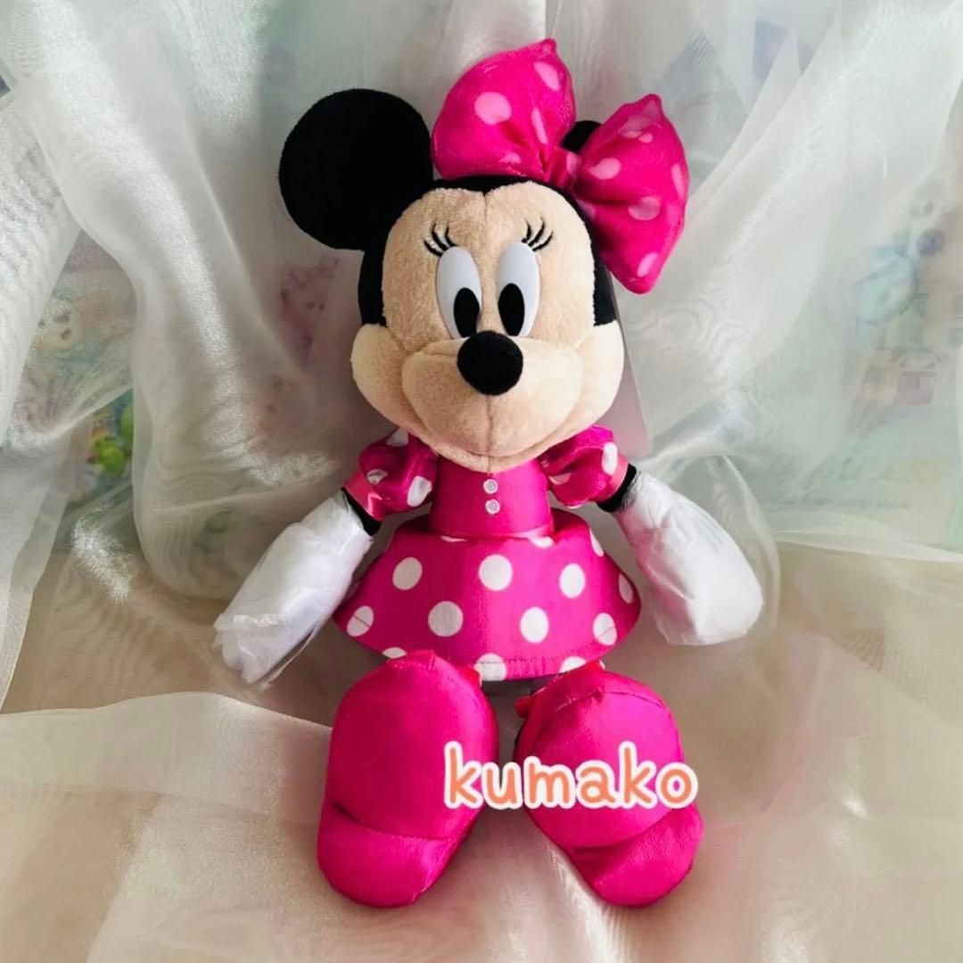新品】ぬいぐるみチャーム＊ミニーの日＊ミニー ピンク＊ディズニー