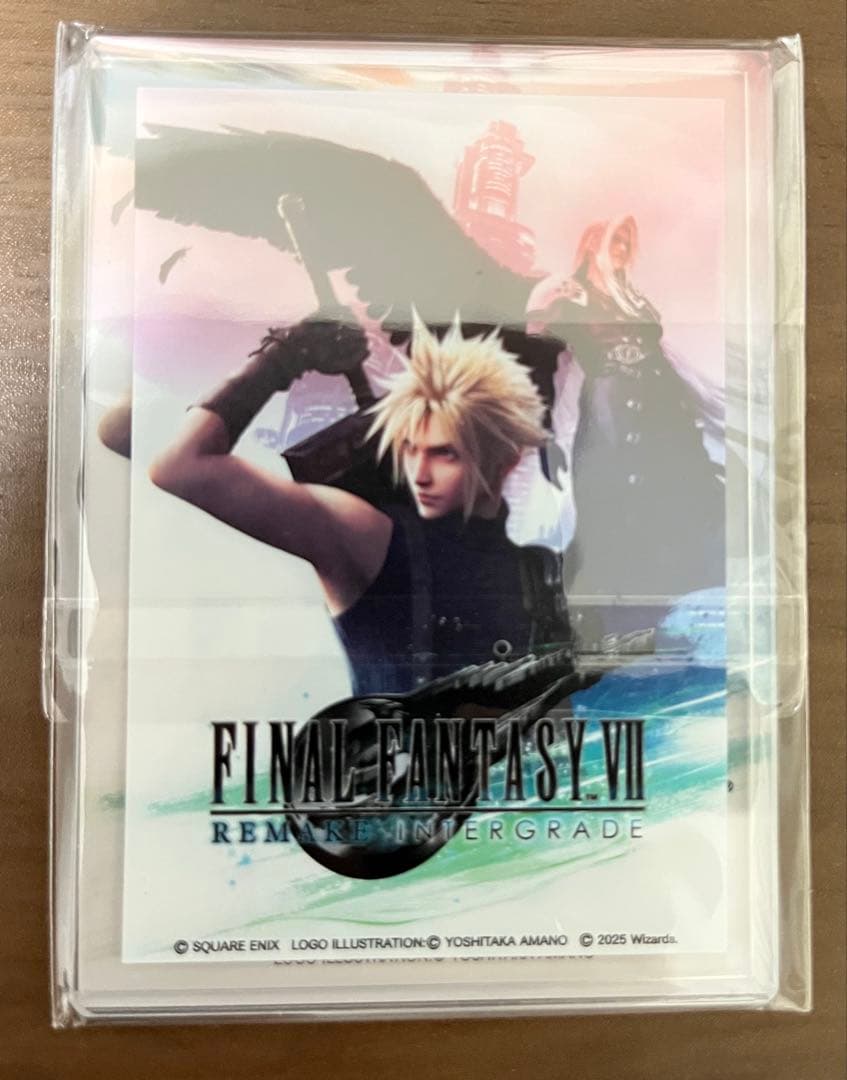 未開封】MTG FF7ファイナルファンタジーハードケース【当選通知書付