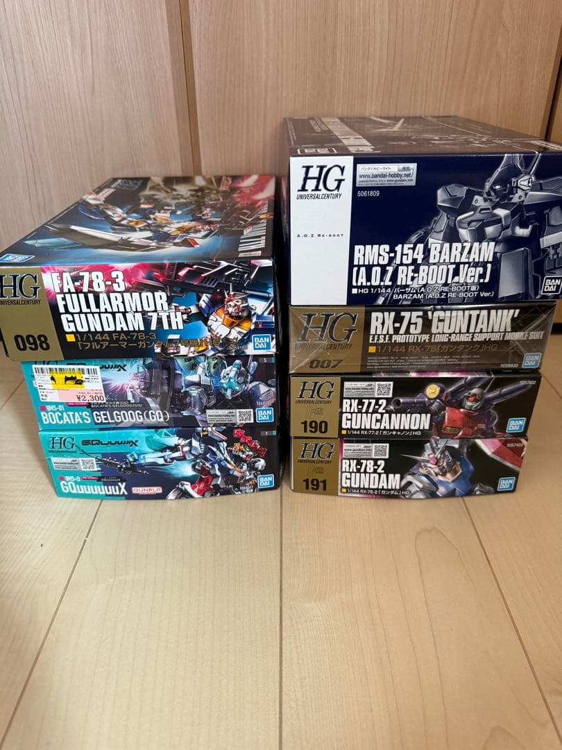 ピ*ナ様 HG ガンプラ　セット HG 1/144 ガンダムベース限定 ゼータガンダム[U.C.0088]/百式/ガンダム
