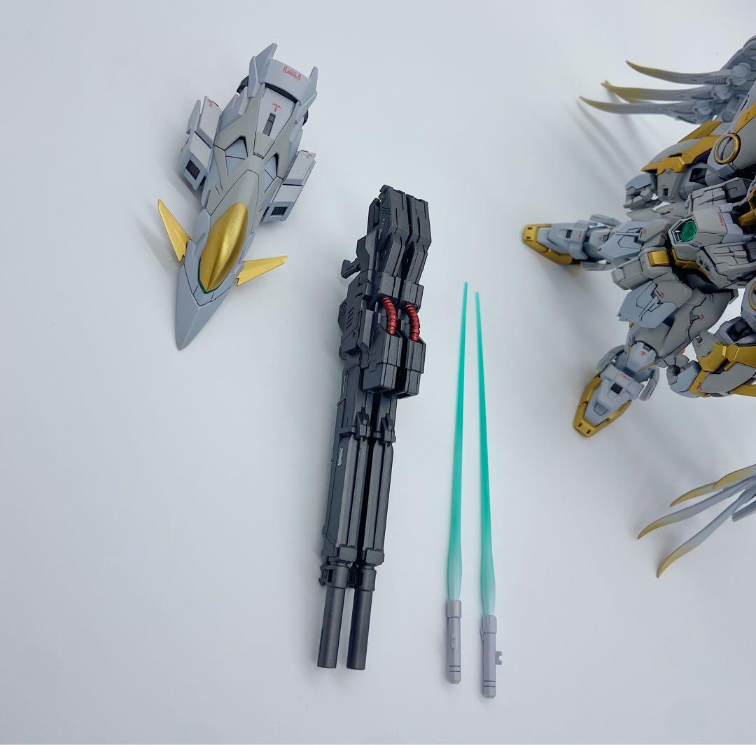 MGSD ウイングガンダムゼロewスノーホワイトプレリュード塗装完成品