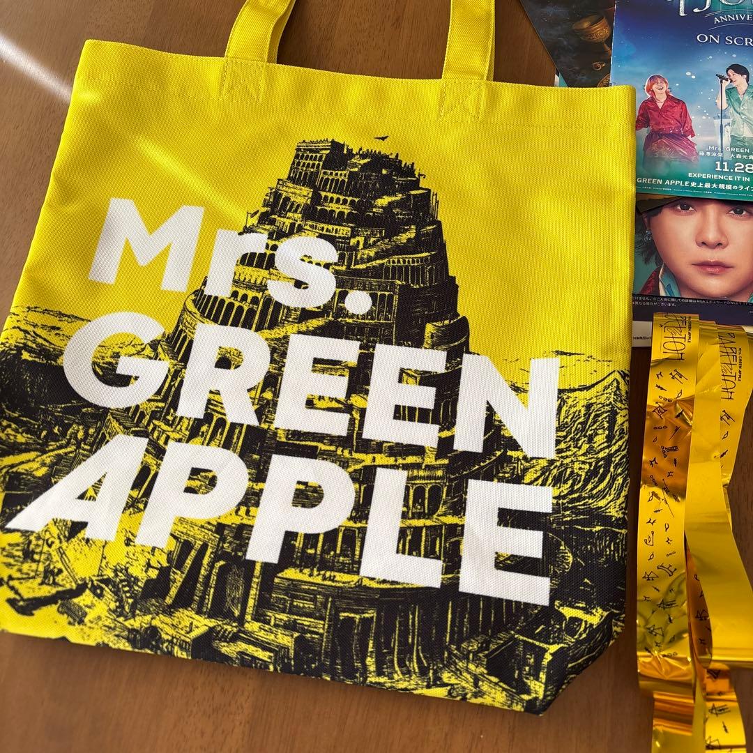 バベルの塔Mrs. GREEN APPLE リンゴジャムシート特典1220公演 - メルカリ