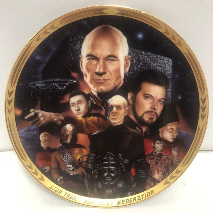 スタートレック TNG ロキュータスとピカード、ライカーほかクルー