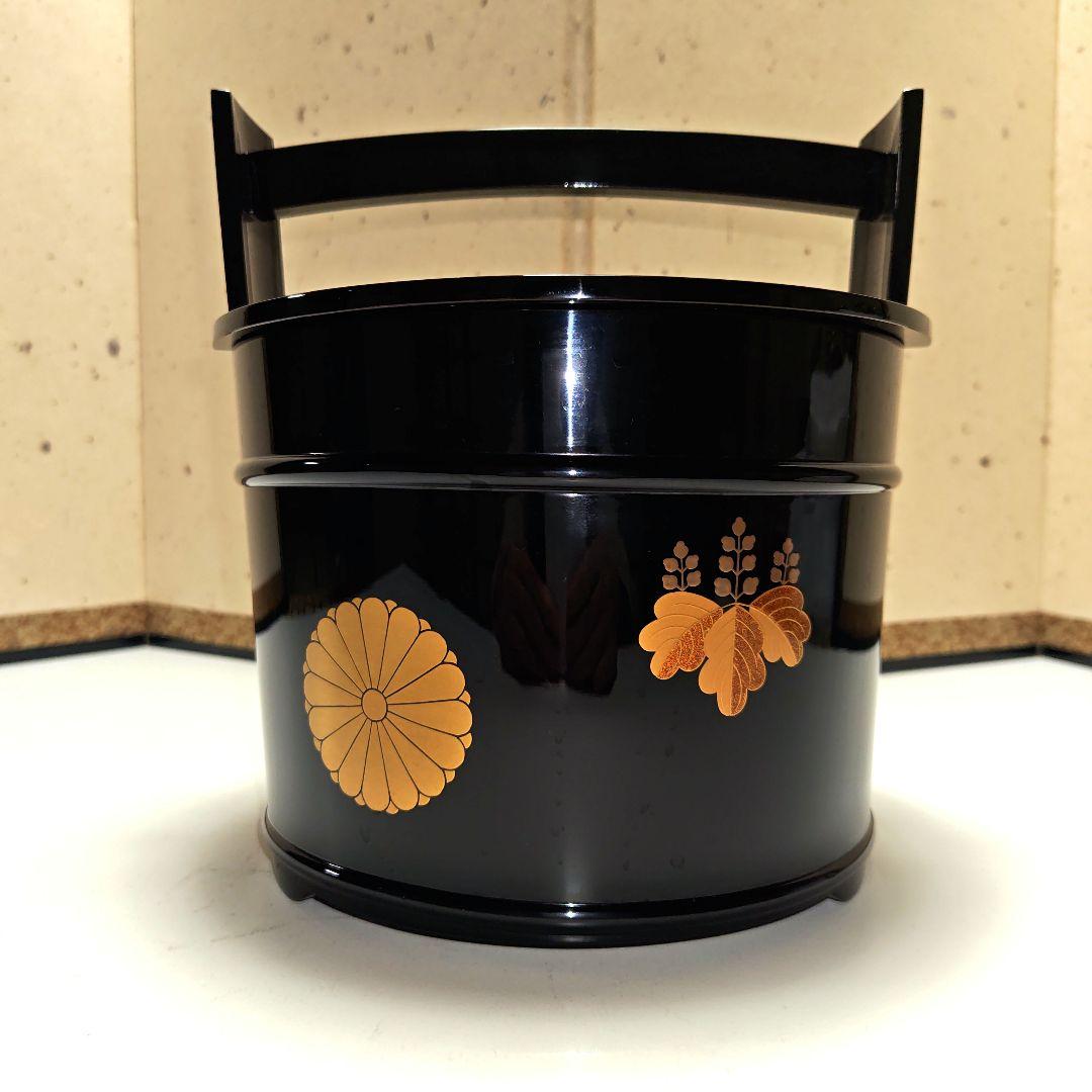 新春セール！ 茶道具 輪島塗高台寺蒔絵手桶水指 - メルカリ