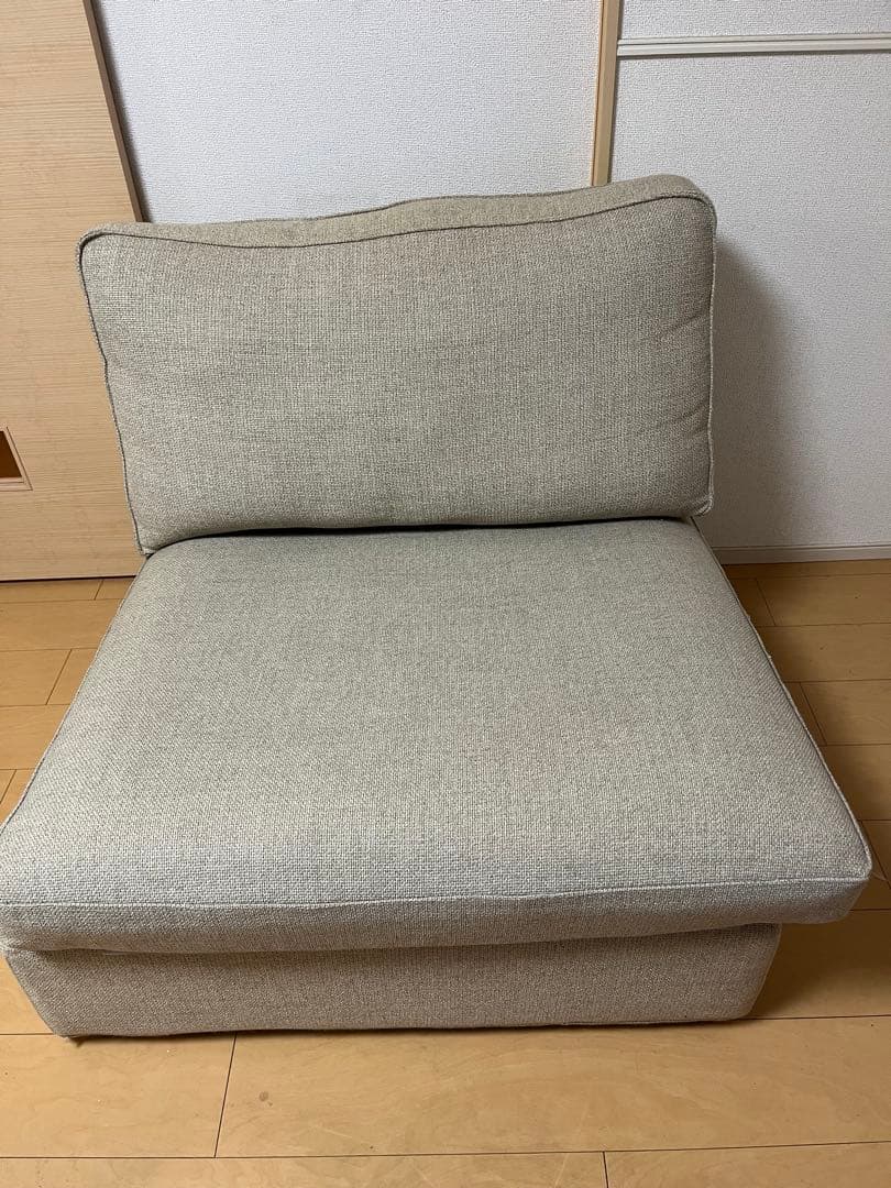 美品 IKEA シーヴィク ソファー ベージュ KIVIK シーヴィク 3人掛けソファ 寝椅子付き, トレースンド ライト