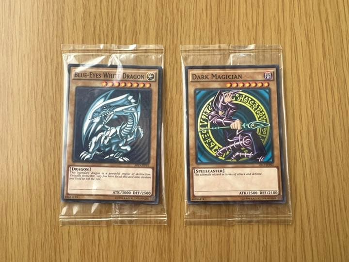 WCS2015未開封 ブラックマジシャン 青眼白龍セット遊戯王 - メルカリ