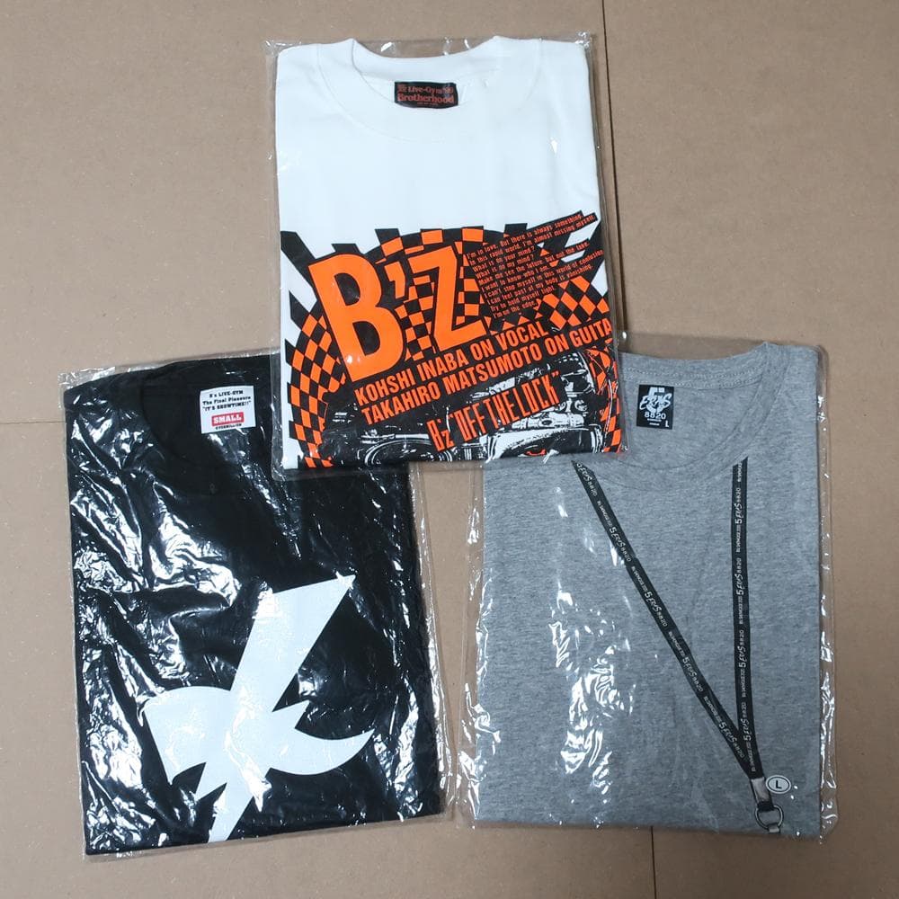 B'z Tシャツ OFF THE LOCK SHOWTIME 5ERAS グッズ B'z Official Website｜NEWS