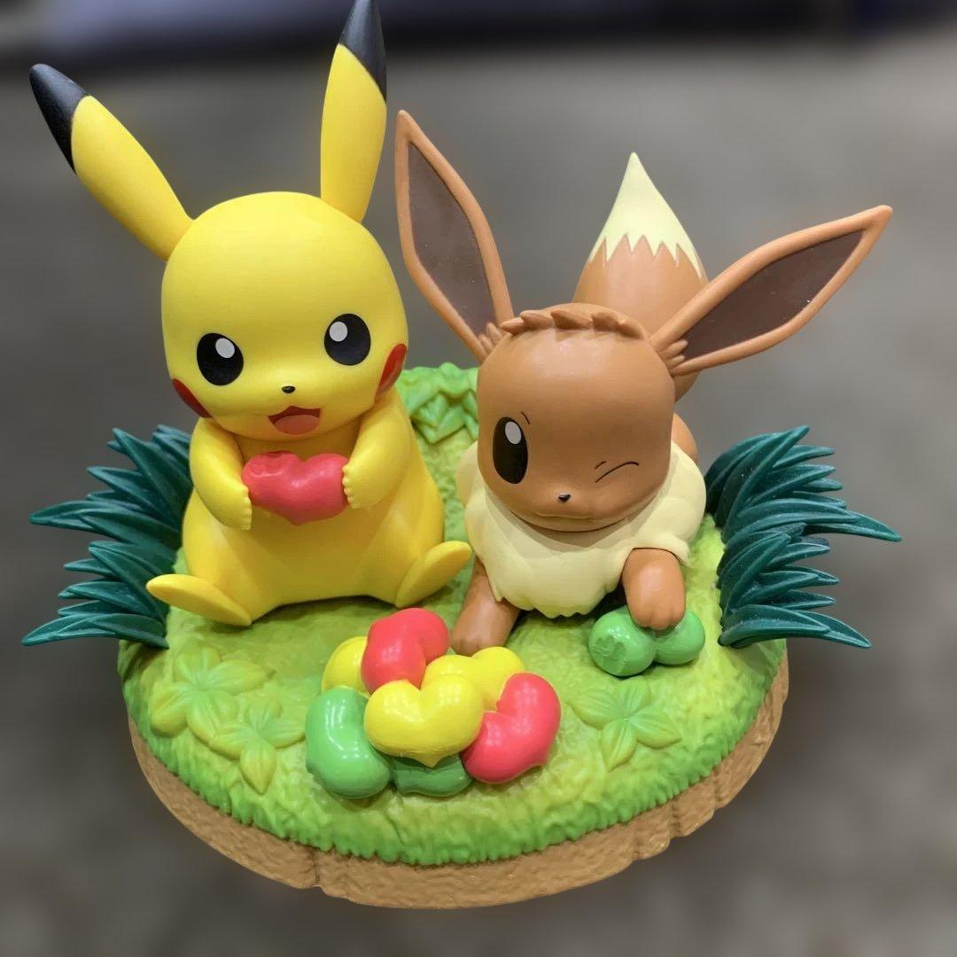 ポケモン ピカチュウ イーブイ フィギュア - メルカリ
