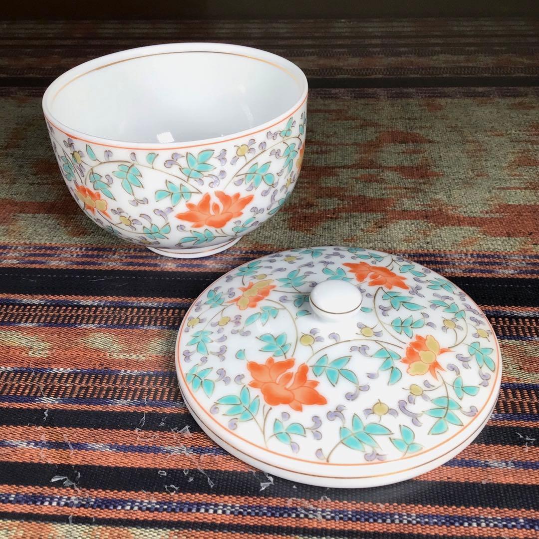 美濃焼 前畑陶器 『花唐草』 お茶茶碗 5客 中皿 5枚 - メルカリ