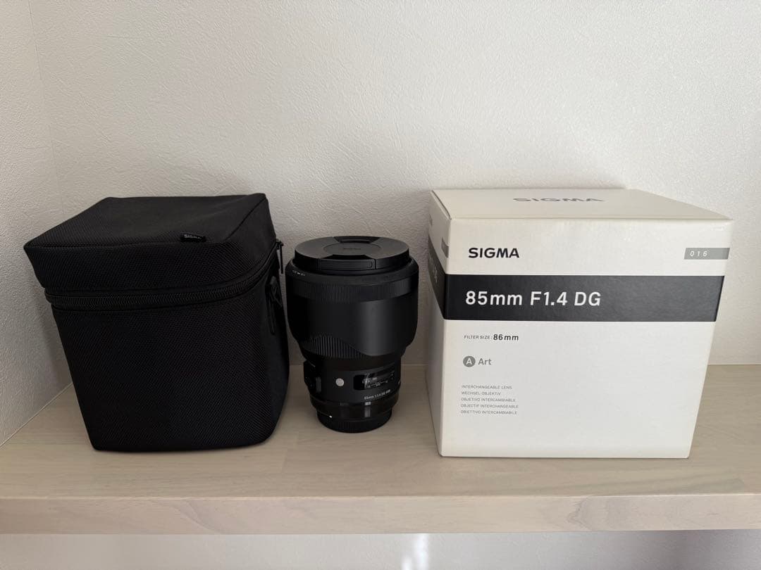SIGMA 85mm F1.4 DG Art カメラ