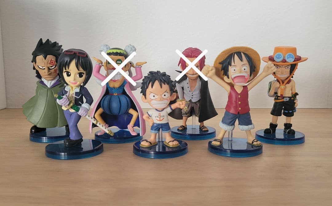 ワンピース】 ワールドコレクタブルフィギュア 5体(バラ売り可) - メルカリ