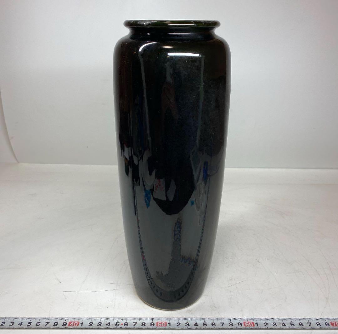時代物 黒釉　高さ約32.4㎝ y619 00162-02.jpg?v=1706166557&
