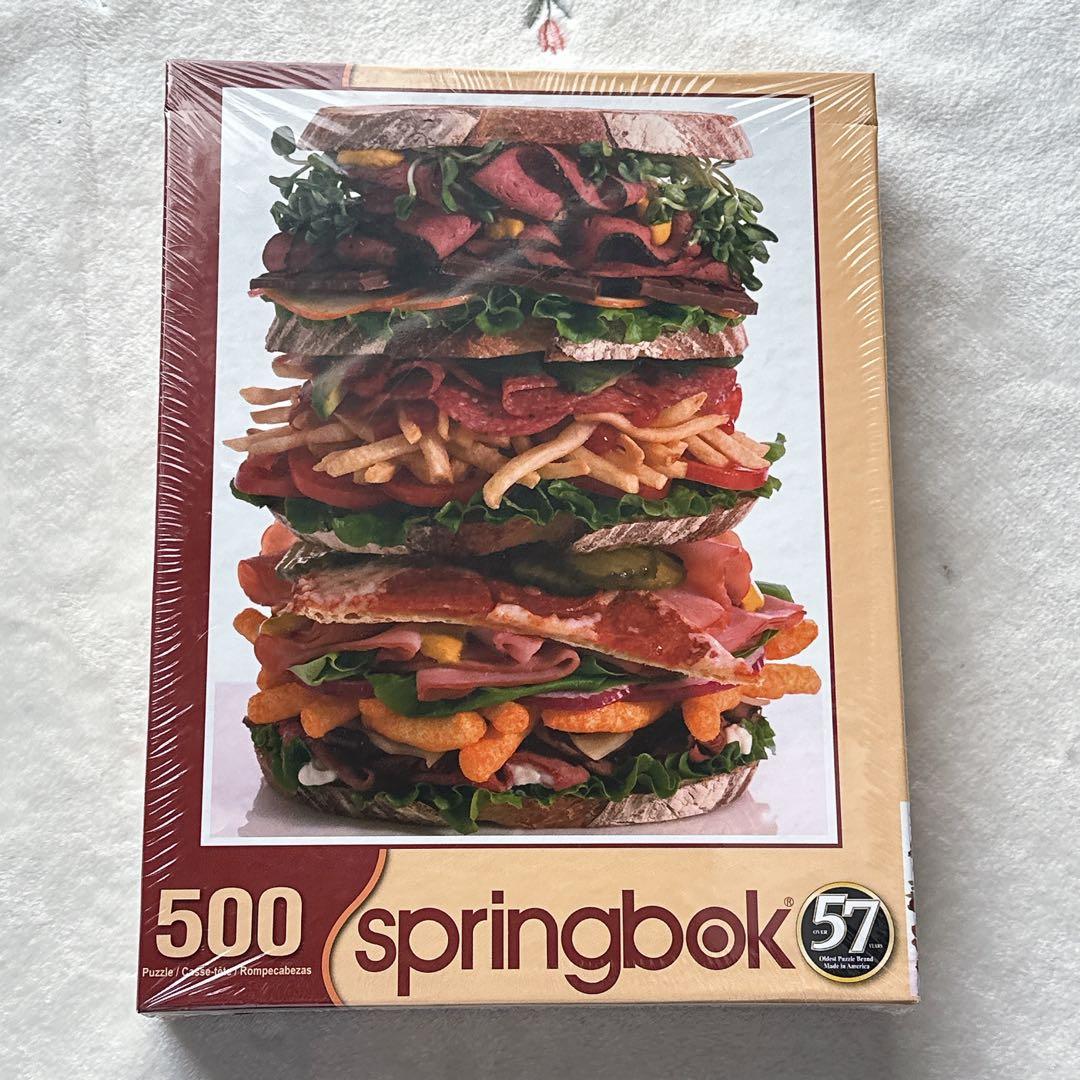 大きなハンバーガー ５００ピース パズル ジグソーパズル カフェ アメリカ グルメバーガーの王道！ 人形町の老舗グルメバーガー専門店「BROZERS
