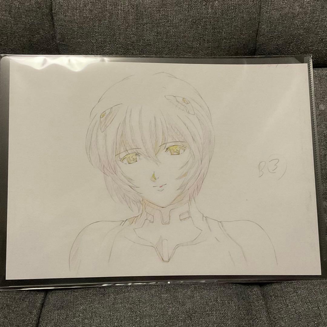 完売 オールエヴァ展 綾波レイ クリアファイル 箔押2枚