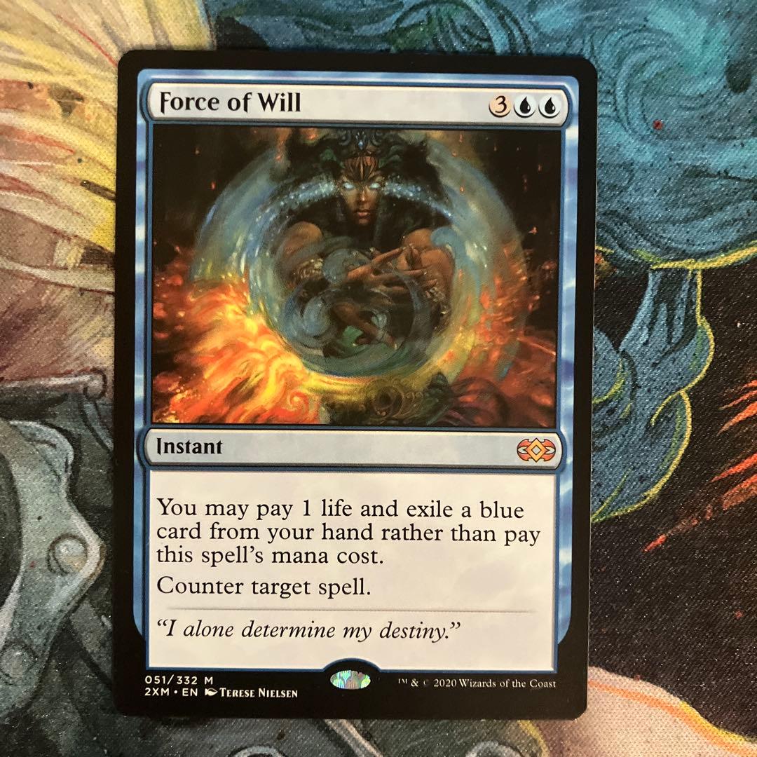 Force of Will (意志の力） 意志の力 (Force of Will) · Double Masters (2XM) #51 · Scryfall