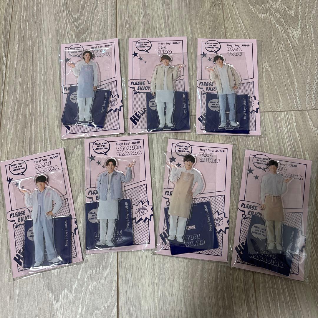 新品 未開封】Hey!Say!JUMP アクリルスタンド 全員分セット - メルカリ