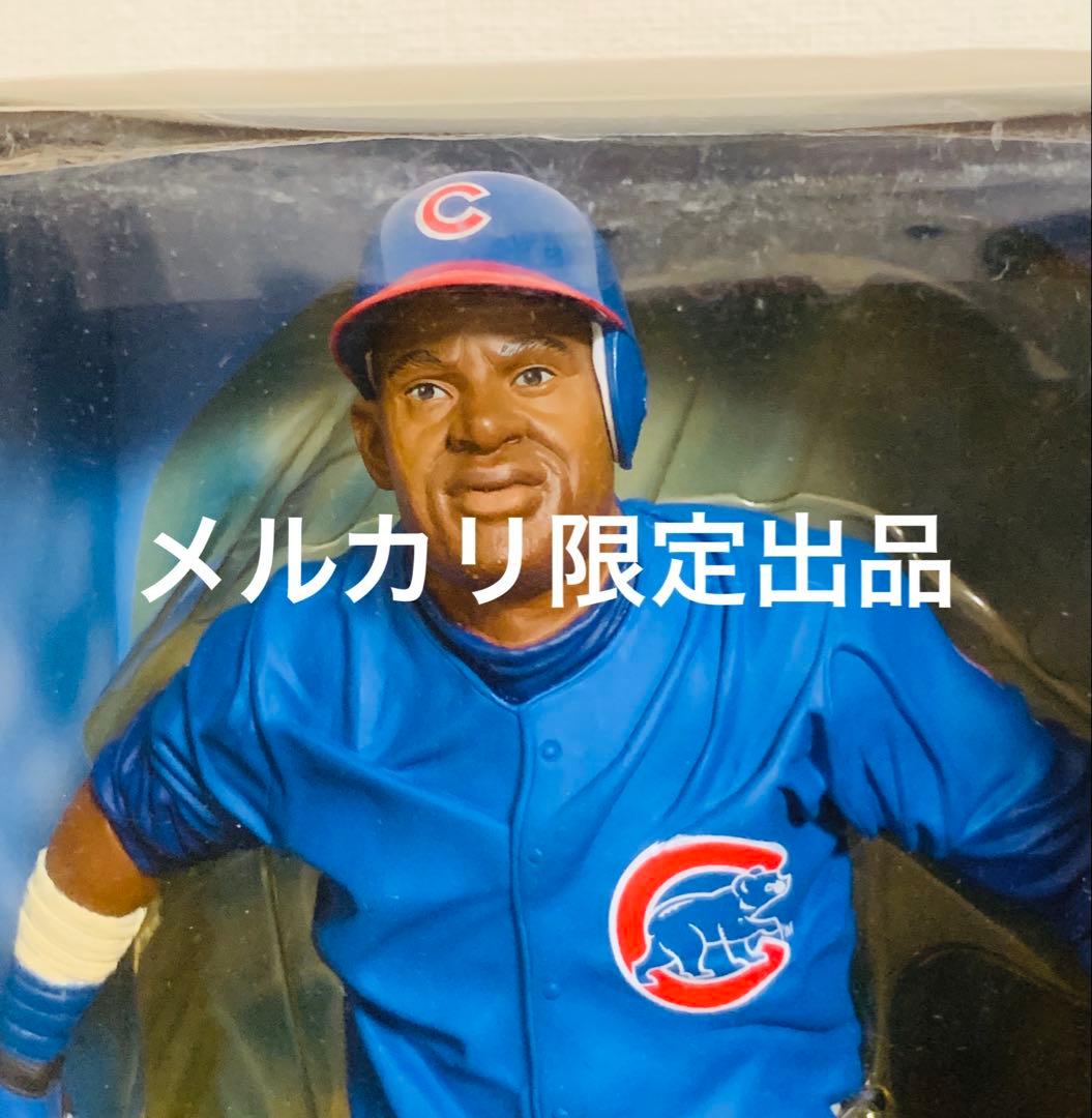 サミー・ソーサ MLB 32cm ビッグフィギュア カブス 伝説 レア MLB シカゴ カブス サミー ソーサ フィギュアandカード4種 - メルカリ