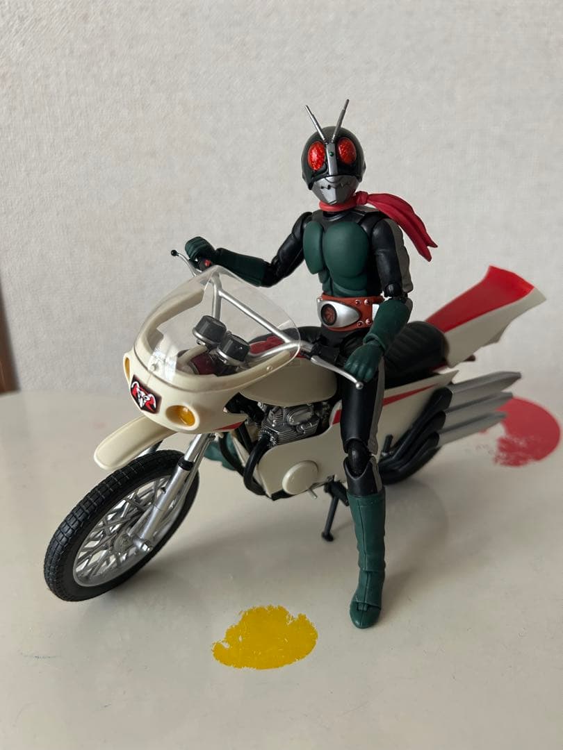shf旧仮面ライダー2号&改造サイクロン号セッ - メルカリ