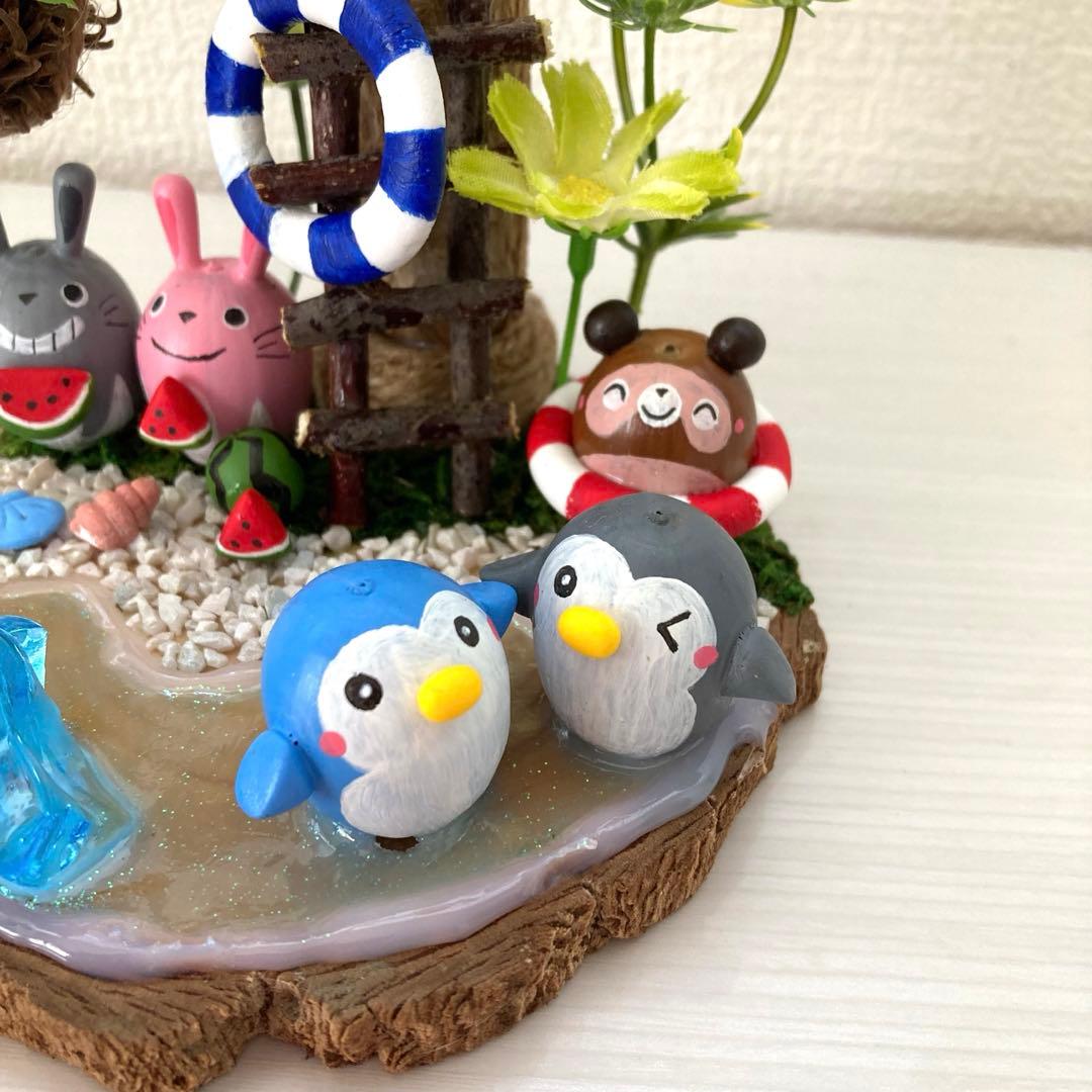 よっち様専用】どんぐりアート どんぐり動物たちの夏休み - メルカリ