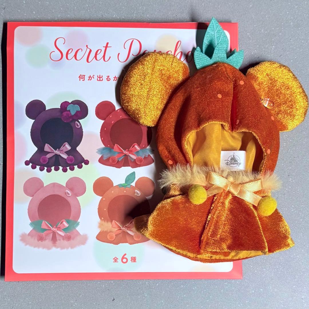 ディズニー ユニベア シークレット コスチューム ポンチョ フルーツ