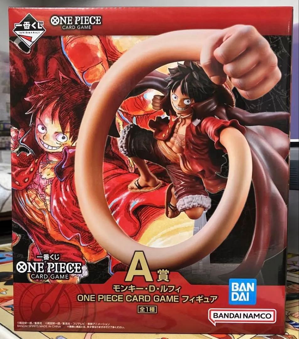 ONE PIECE CARD GAME A賞 フィギュア モンキー・D・ルフィ - メルカリ