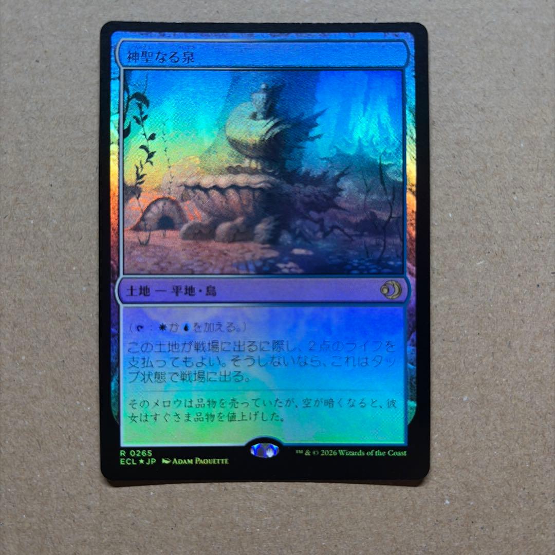 MTG JP 【Foil】 神聖なる泉/Hallowed Fountain - メルカリ