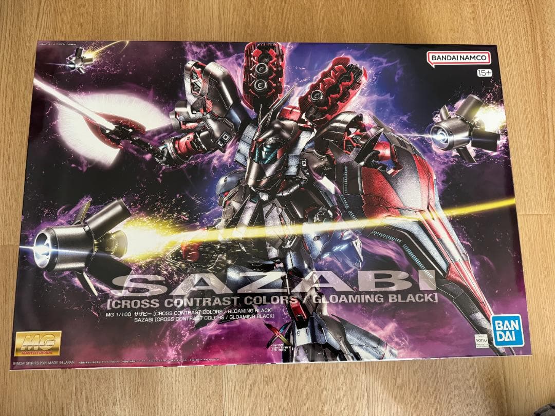 新品 MG 1/100 サザビー MSN-04 SAZABI 中国限定 暮霭黑 - メルカリ