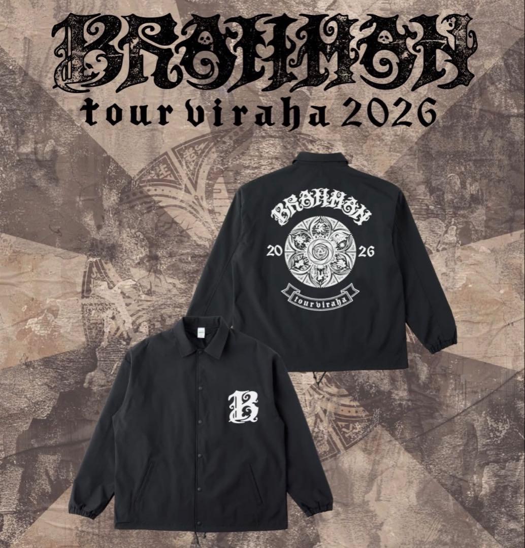 BRAHMAN コーチジャケットLサイズ ブラフマンtourviraha2026 - メルカリ