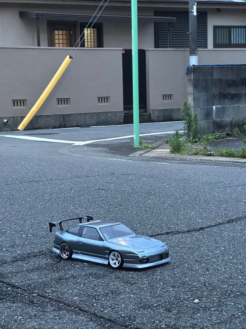 ラジコンボディ　180SX 1/10 RC用 Team TOYO TIRES DRIFT with GP SPORTS 180SX ボディセット
