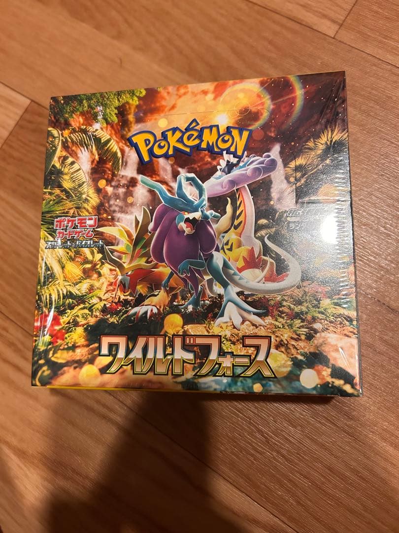 ポケモンカードゲーム ワイルドフォースBOX シュリンク付き - メルカリ