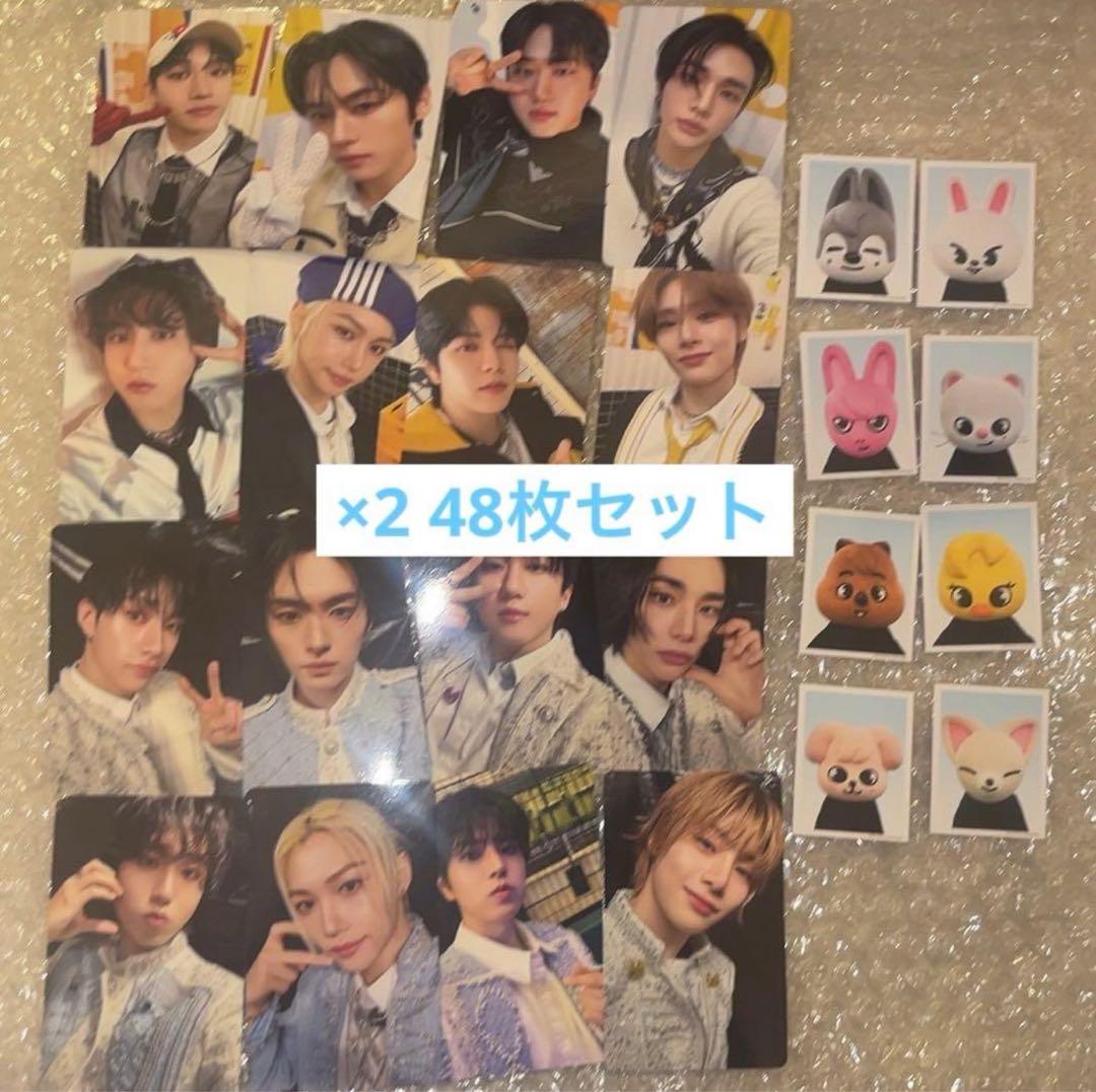 straykids toy world Blu-ray 封入トレカ　×2セット STRAY KIDS 2024 FAN CONNECTING [SKZ TOY WORLD] BLU-RAY (LIMITED