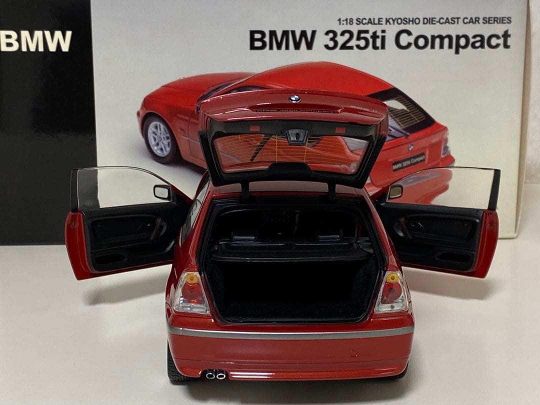 京商 1/18 BMW 325ti Conpact コンパクト (レッド) - メルカリ