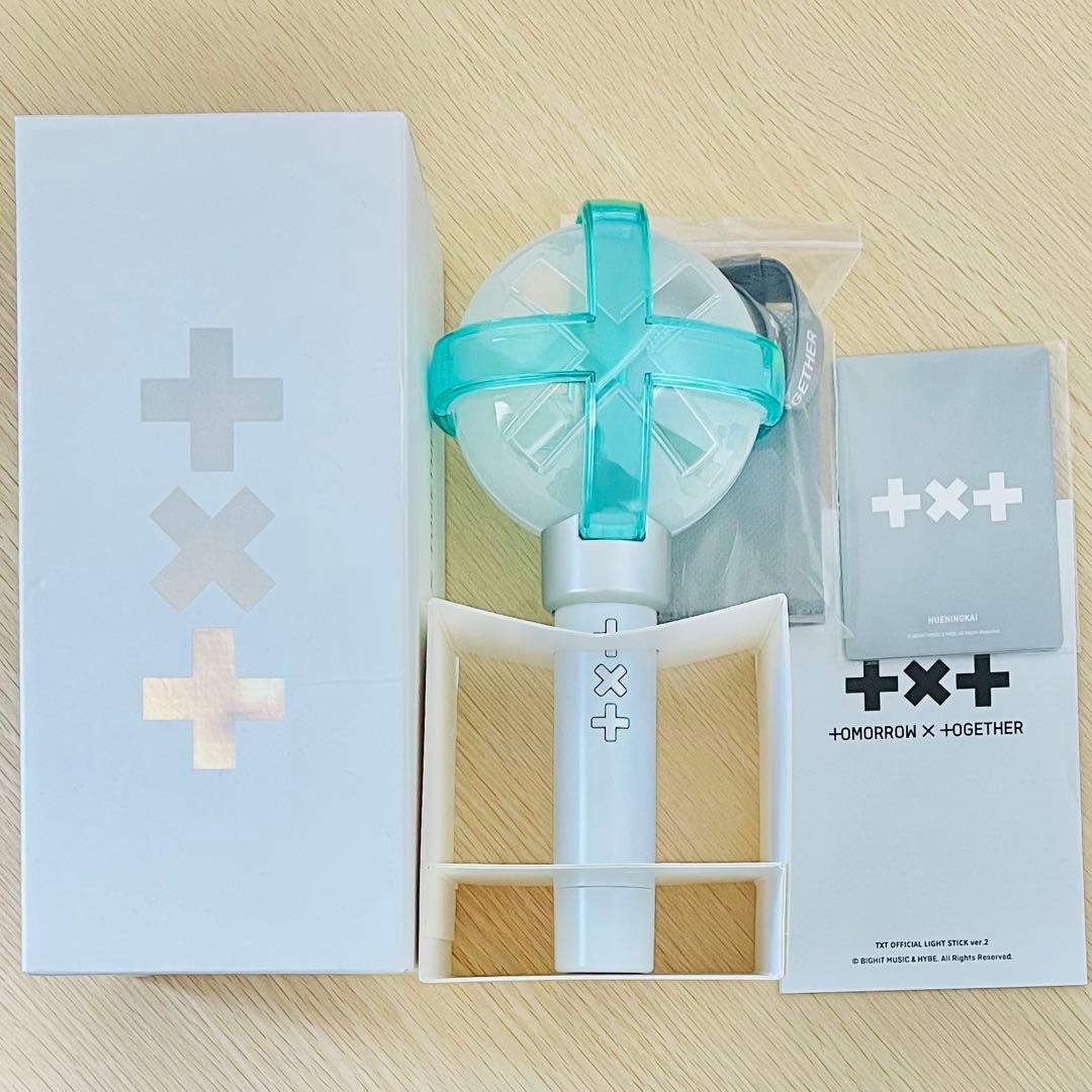 TXT 公式 ペンライト 最新 VER 2 ver2 トゥバ トレカ 未使用 ※ - メルカリ