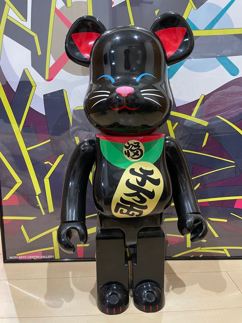 ベアブリック ソラマチ メディコムトイ・招き猫 黒 1000％ MEDICOM TOY OFFICIAL BLOG（メディコム・トイ オフィシャルブログ