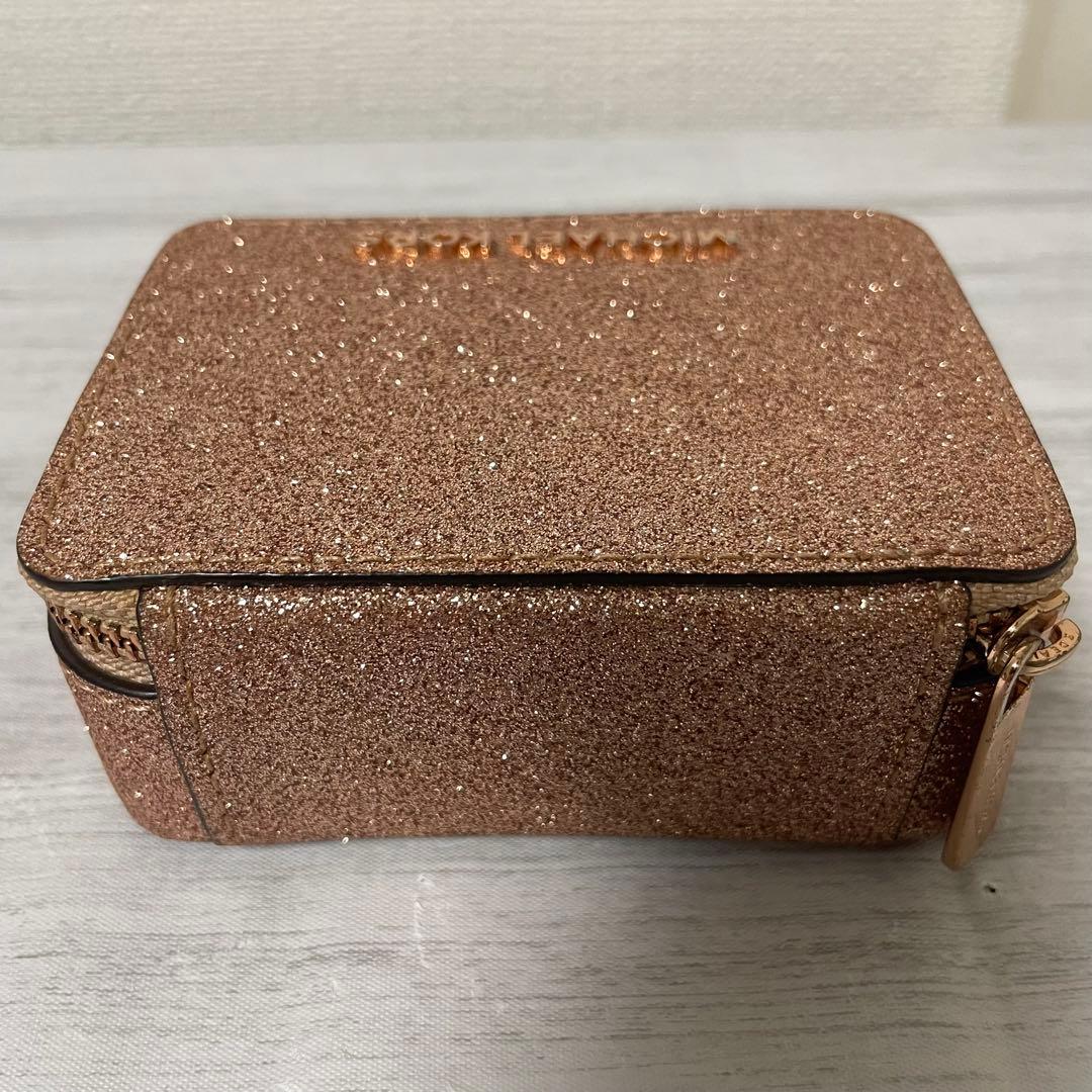 マイケルコース ローズゴールド ピンク ピルケース ジュエリーボックス