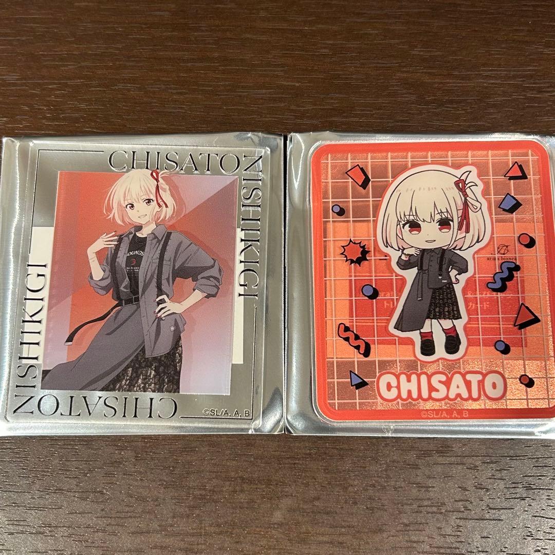 リコリスリコイル トレーディングアクリルカード 錦木千束 2種類セット