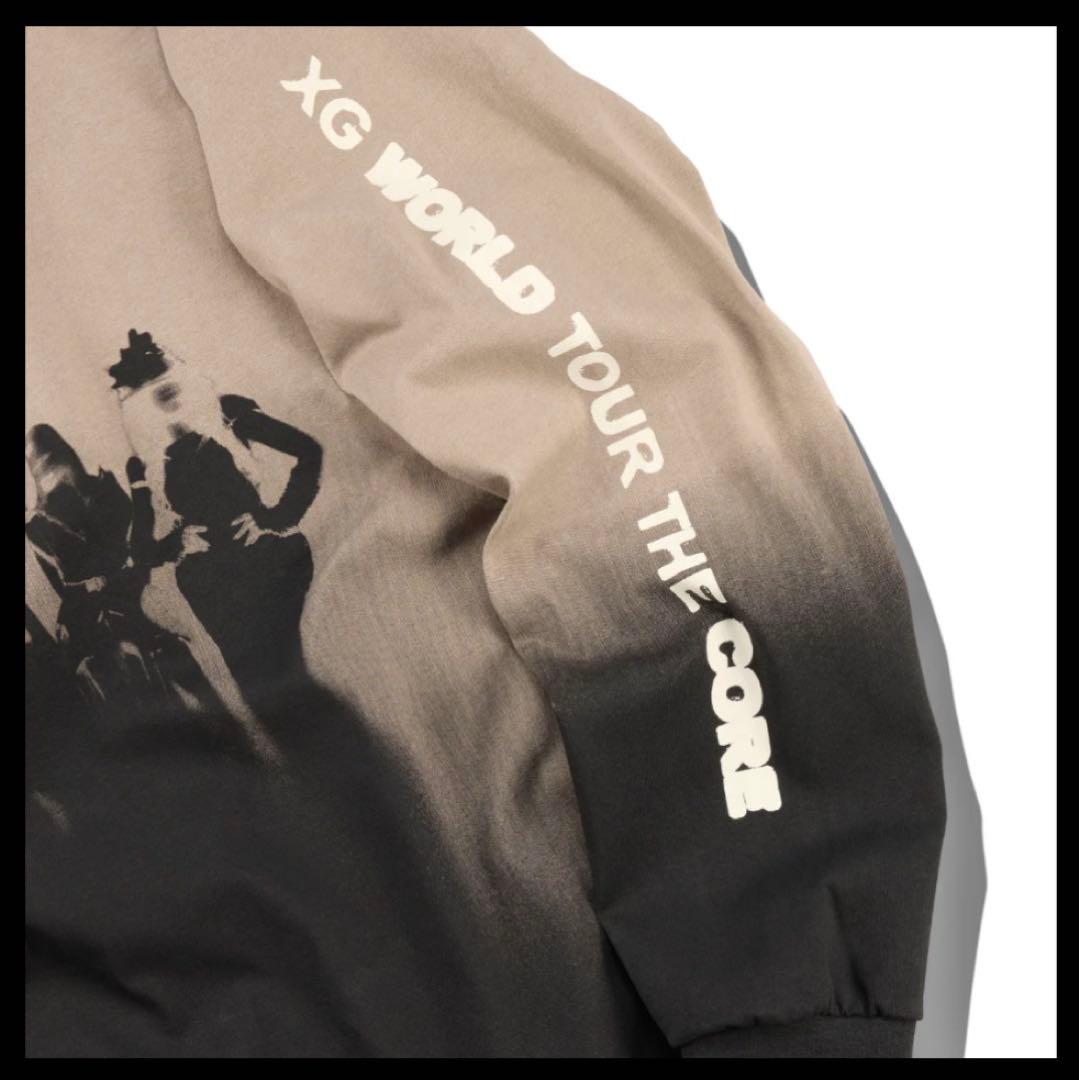 XG WORLDTOURTHECORE ロングスリーブTシャツXXL グレージュ - メルカリ