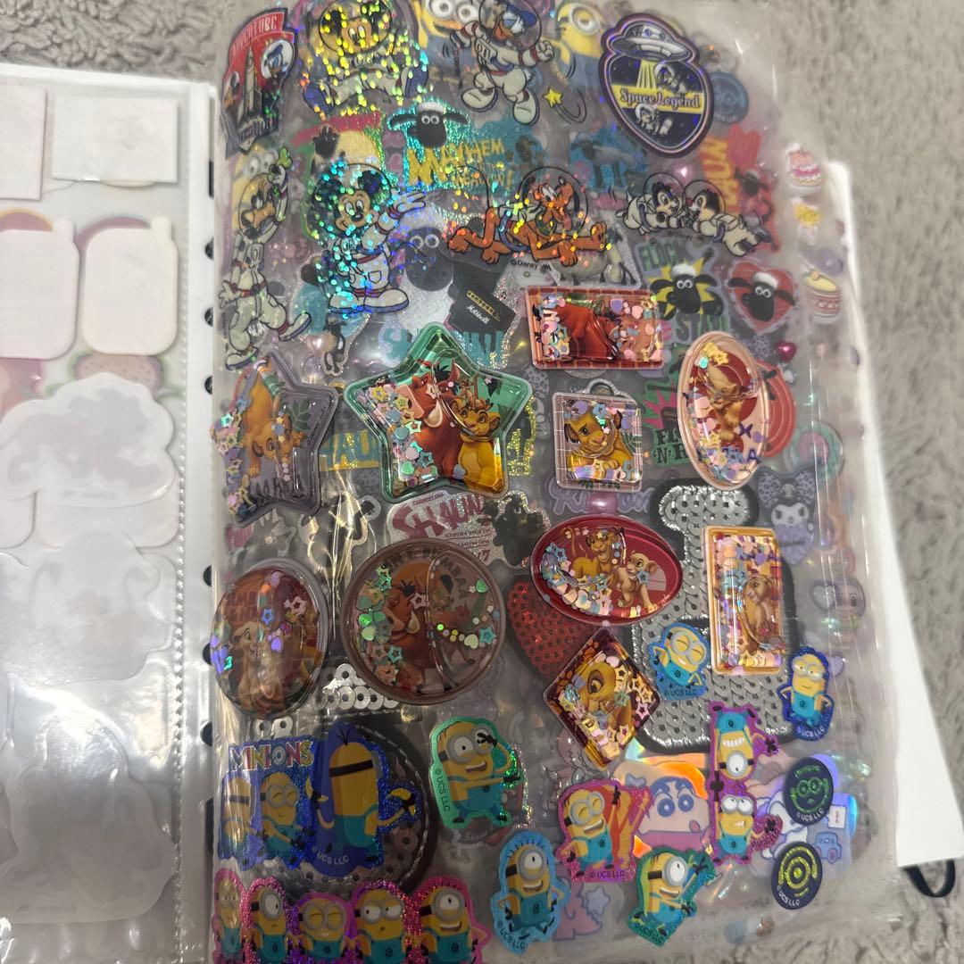 シール帳完成品20ページ ボンボンドロップシール タイルシール