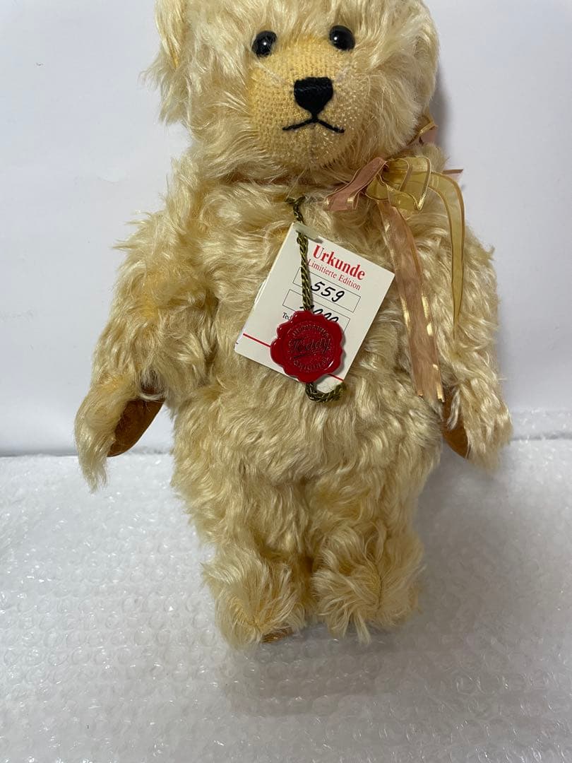 限定559/1000Teddy-Hermann ドイツ製テディベアゴールドモヘア - メルカリ
