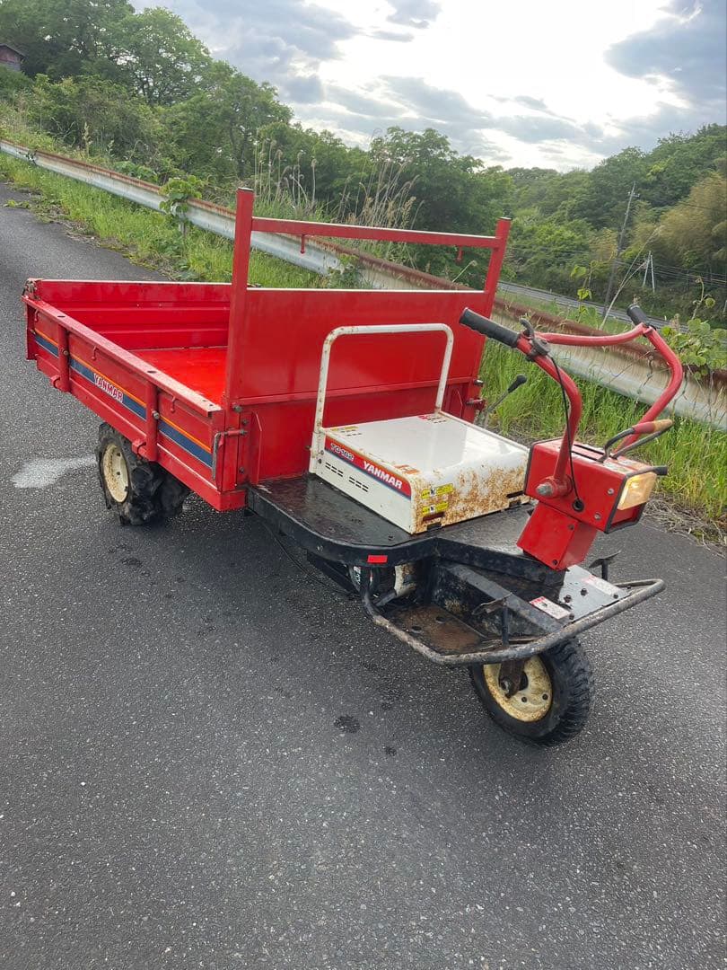 【引取限定】ヤンマー 乗用 運搬車 TG162 油圧ダンプ最大積載量500kg ヤンマー 中古 運搬車 TG162 – 農キング