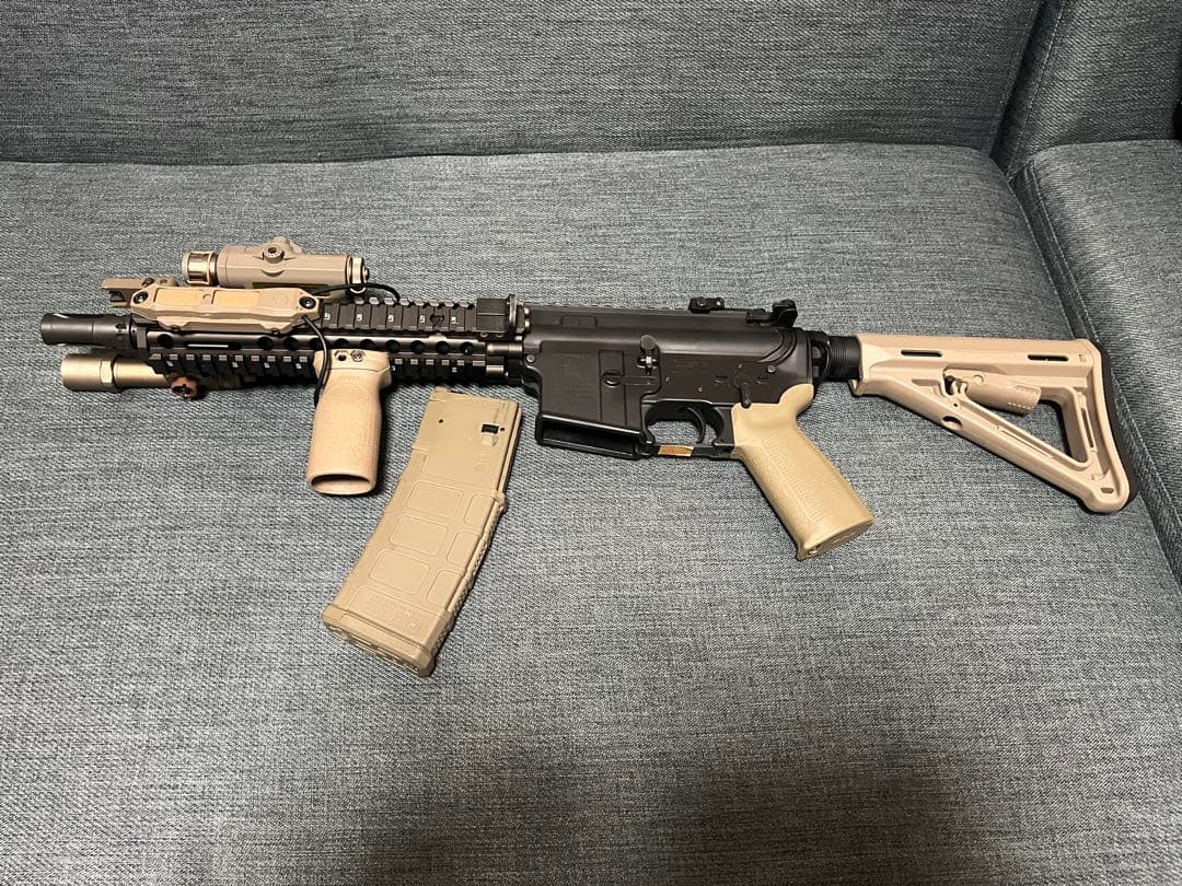東京マルイ MK18mod1 ガスブロ Pマグ付き PEQ付き 箱有り 東京マルイ 18歳以上用 ガスブローバックライフル MK18 MOD.1 | ガス