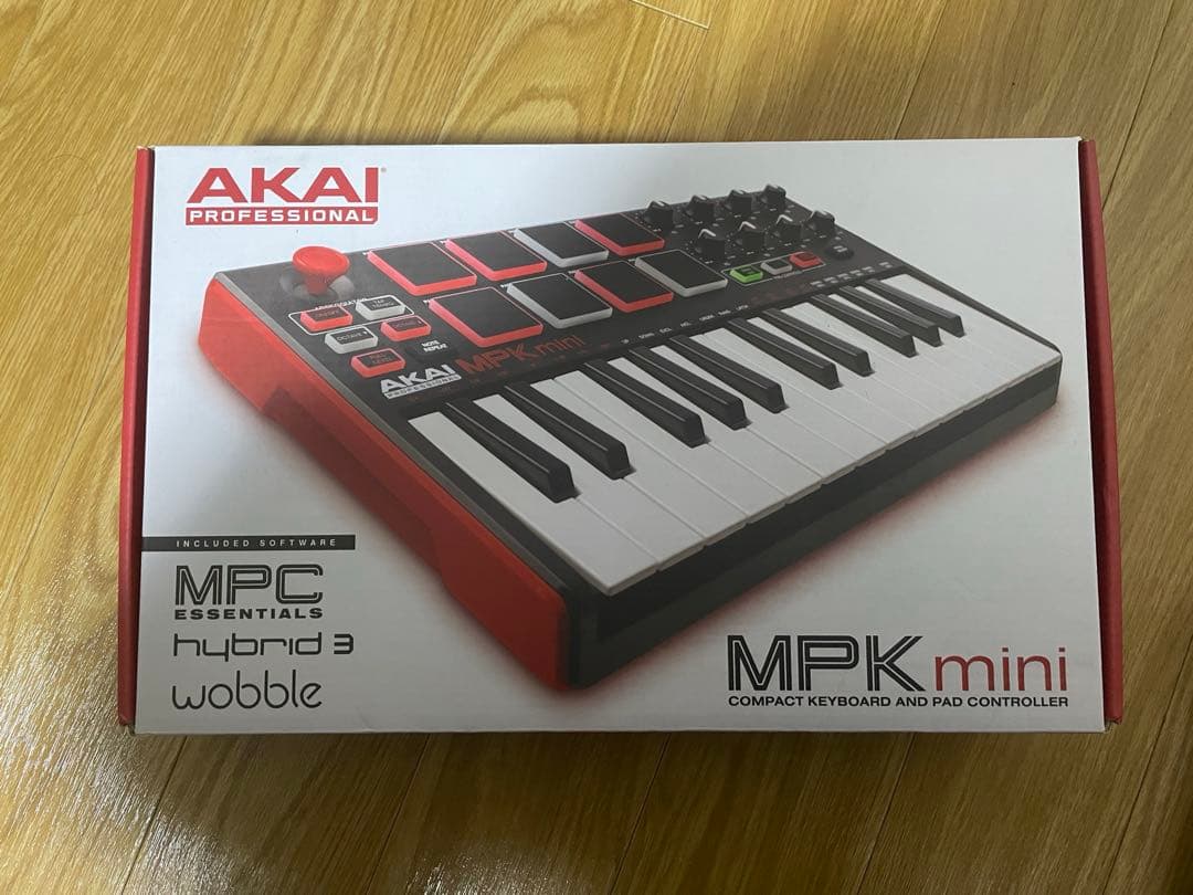 AKAI MPK mini アカイ MIDIキーボード コントローラー AKAI ” MPK mini Special Edition Grey ” | 25鍵 USB MIDI キーボード
