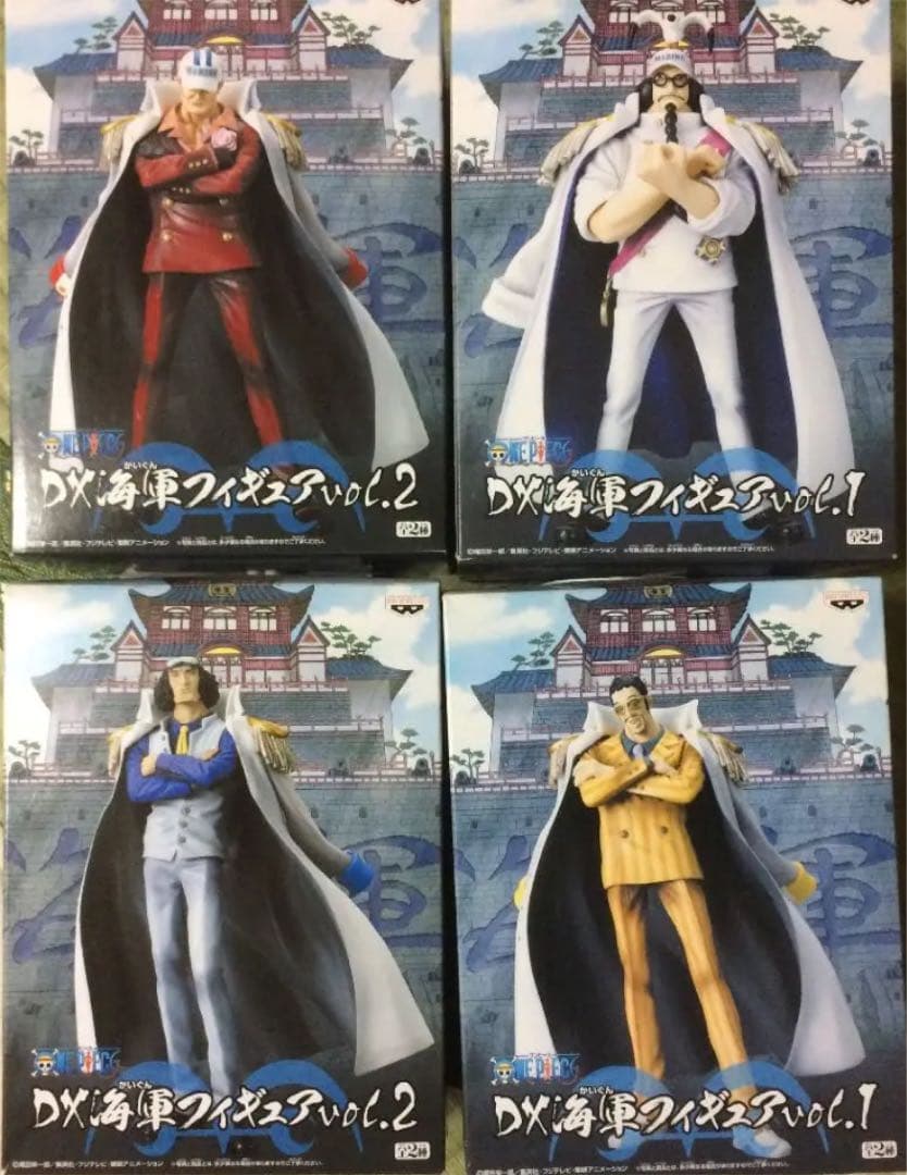未開封 ワンピース 海軍大将 フィギュア 4体 - メルカリ