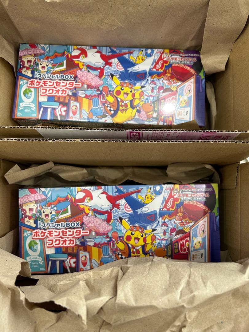 完全新品未開封】ポケモンセンターフクオカ スペシャルBOX シュリンク